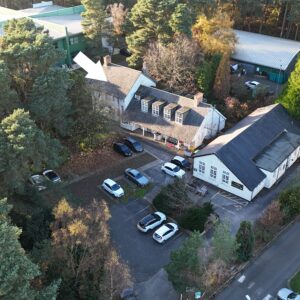 Pine House Aerial